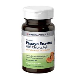 American Health Papaya Enzyme With Chlorophyll (1x100 TAB)