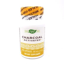 Nature's Way Activated Charcoal Hi Po (1x100 CAP)