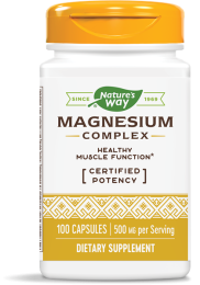 Nature's Way Magnesium Complx 500M (1x100CAP )