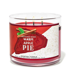 Bath And Body Works Warm Apple Pie Candle