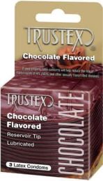 Trustex Chocolate Flavored Condom 3 pack