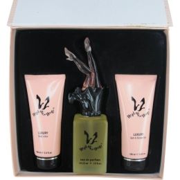 HEAD OVER HEELS by Ultima II EDT SPRAY 3.9 OZ & BODY LOTION 3.4 OZ & BATH AND SHOWER GEL 3.4 OZ