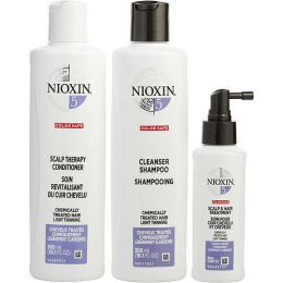 NIOXIN by Nioxin SET-3 PIECE MAINTENANCE KIT SYSTEM 5 WITH CLEANSER 10.1 OZ & SCALP THERAPY 10.1 OZ & SCALP TREATMENT 3.38 OZ