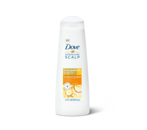 Dove Anti Dandruff Shampoo;  DermaCare Dry Scalp Treatment with Pyrithione Zinc for Dry Scalp;  12 oz