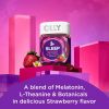 OLLY Sleep Aid Gummy, 3 mg Melatonin, Strawberry Flavor, 60 Count