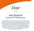 Dove Anti Dandruff Shampoo;  DermaCare Dry Scalp Treatment with Pyrithione Zinc for Dry Scalp;  12 oz