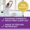 Nature's Bounty Sleep3 Melatonin;  Maximum Strength Drug Free Sleep Aid;  10 mg;  30 Count