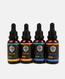 Made by Hemp THC Free Tinctures (Strength: 500mg, Flavor: Focus)